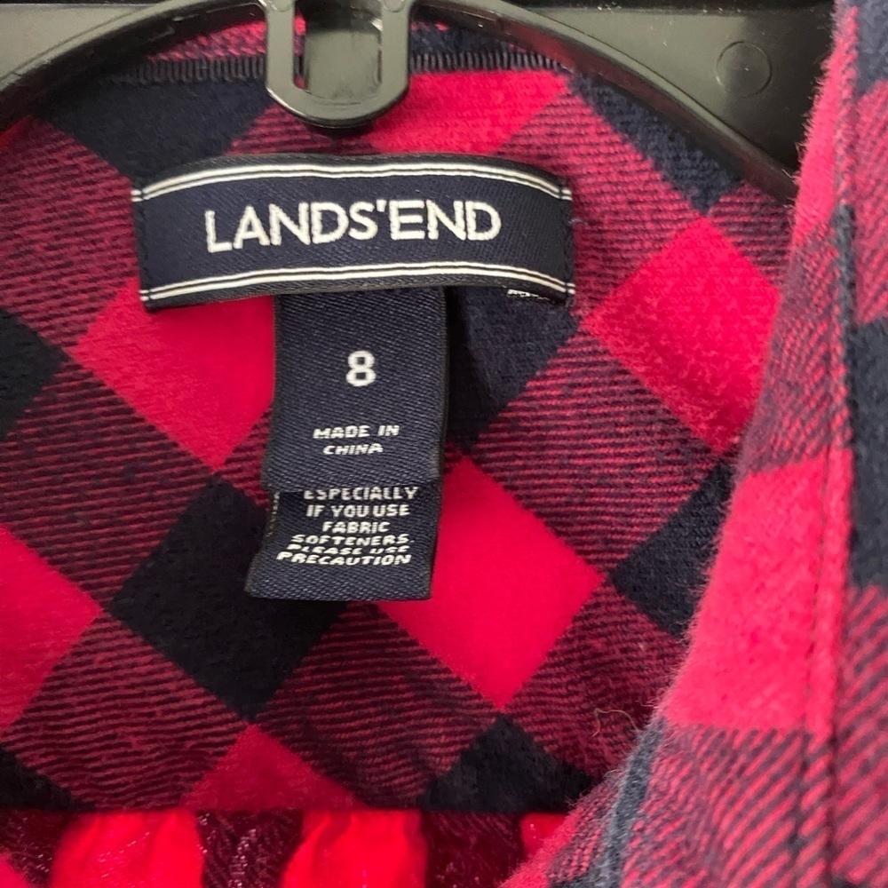 Lands End Flannel Shirt Bundle‎ - Picture 2 of 5